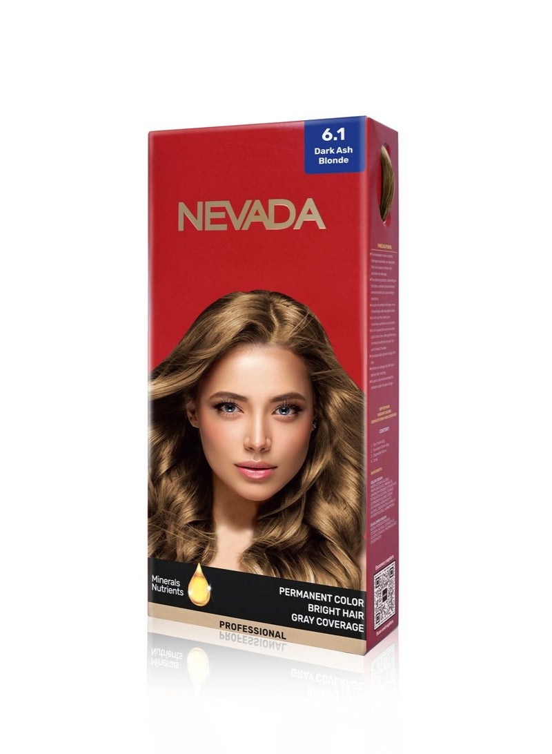 Nevada Women's Hair Dye Shade 6.1 (Dark Ash Blonde)